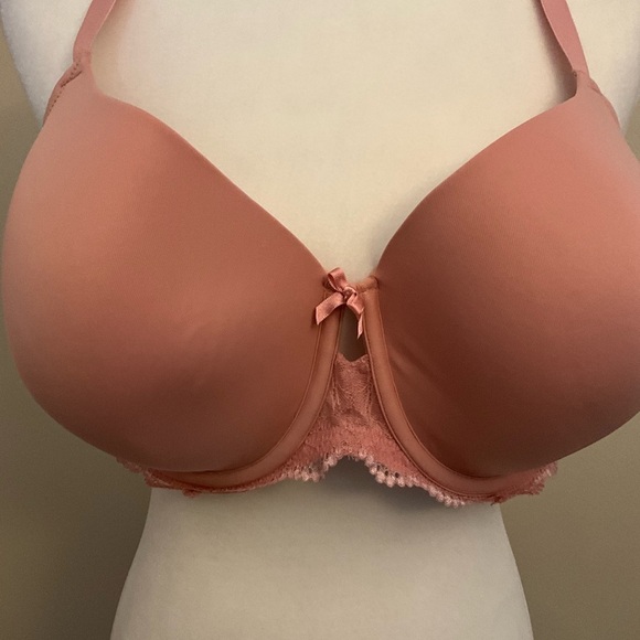 INC International Concepts Pink Lace Bra - Picture 3 of 6